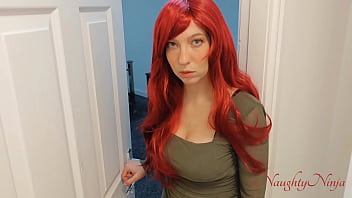 Preview 1 of Bled Ana - Setting up my Friend&#039_s (s)Mom to Be my Sex Toy