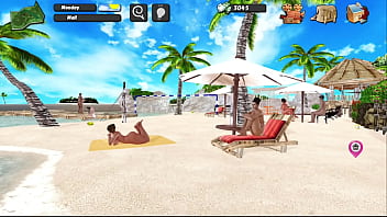 Preview 1 of Kabataan - Max&#039_s Life Cap 25 - chicas desnudas con tetas grandes en playa nudista