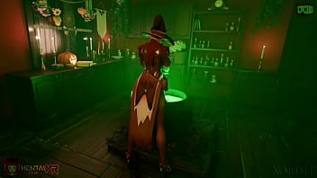 Preview 2 of Delicate Anal - Mercy&#039_s Halloween