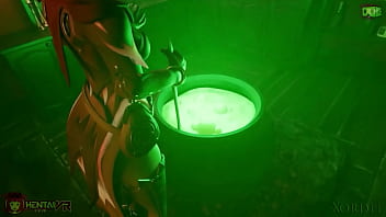 Preview 3 of Delicate Anal - Mercy&#039_s Halloween