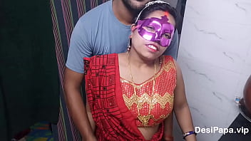 Preview 1 of Docthar Mom - Real Newly Married Indian Wife Fucked In Doggystyle Hot Sex