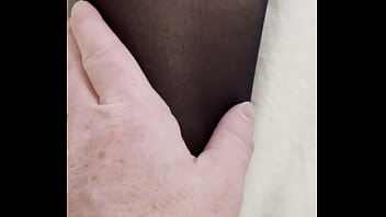 Preview 3 of Schieber - Getting my nylon covered feet rubbed..