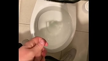 Preview 3 of Old Men Below Job - Having a wank in gym toilets