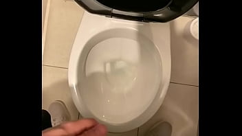 Preview 1 of Old Men Below Job - Having a wank in gym toilets
