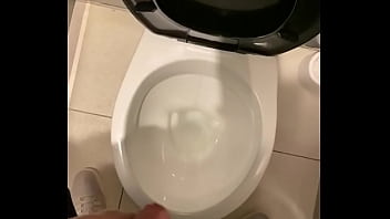 Preview 4 of Old Men Below Job - Having a wank in gym toilets