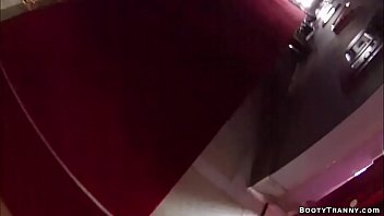 Preview 2 of Elly Khalifa - Big cock blonde TS fucks man
