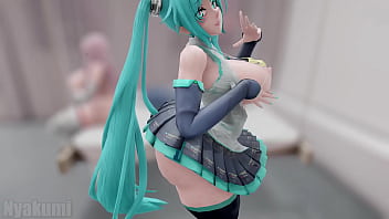 Preview 2 of Krissy Lynn All Videos Xxx - Miku x Zero two HD