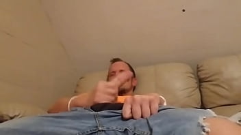 Preview 4 of Spanked By The King - Stroking huge cock