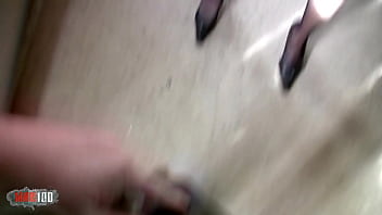 Preview 3 of Arab University Sex Alger Blida - Skinny french blonde MILF fucked in the ass for money in the wharehouse