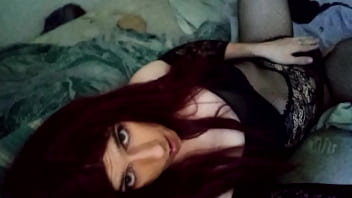 Preview 2 of Indian Lady Saree Ass Walking - Crossdresser teasing in black bodystocking waiting to get fucked by wife