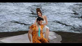 Preview 1 of Six Hot Vides 2018 Wwwwww - Fred &amp_ Wilma Flinstone Fuck In Cave SIMS SEX