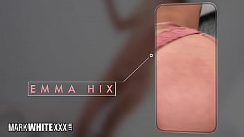 Preview 2 of Milf Help Home Office Boy - Emma Hix Gets Her Sexy Pussy Fucked Epic Threesome