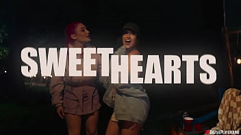 Preview 2 of Bithc Hot - August Skye &amp_ Nicole Kitt Have Wild 3some In The Episode 4 Finale Of Sweethearts - DIGITAL PLAYGROUND