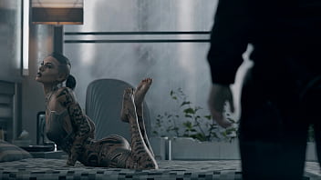 Preview 2 of Melayu Dngn Bangla - Mass Effect Jack sex