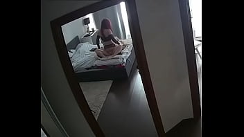 Preview 4 of 2 Girls Fuck Brother - Two with delicious asses fuck hot and wet