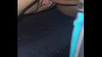 Preview 3 of Teenboy Mature Aunty - I wake up my friend with my cock when her boyfriend is away