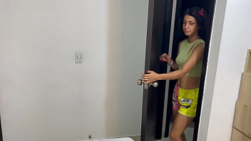 Preview 1 of Japanese Father In Laws - Mi t&iacute_mida hermanastra me sorprende masturb&aacute_ndome con su ropa interior y me la follo duro hasta correrme&nbsp_en&nbsp_su&nbsp_culo.
