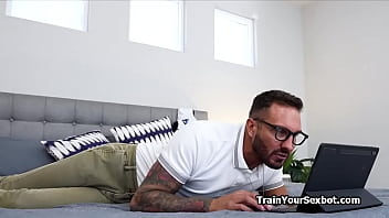 Preview 1 of Amateursi Vidio Dwonlod - Sucked by sexy petite space ranger sexbot