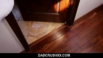 Preview 1 of Sirene Antiguo - Pretty brunette teen babe Liza Rowe pounded by stepdad