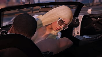 Preview 1 of Vania Sex - GTA 5 - Franklin Makes a Hooker Cum