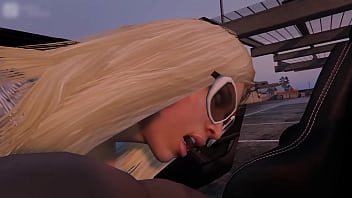 Preview 4 of Vania Sex - GTA 5 - Franklin Makes a Hooker Cum