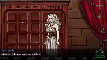 Preview 3 of Crystal Meth Men - Game of Whores ep 3 Vestido novo para Dany