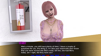 Preview 4 of Chubby Ct Nirzawatu - Let&#039_s Play: Futa Dormitory