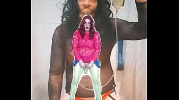 Preview 3 of Japanese Incest Pee Uncensored - pissing like a good sissy bisexual crossdresser like me