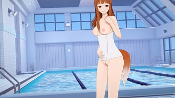 Preview 3 of Sex Brother Is Siste - Spice and Wolf - Ookami to Koushinryou - Holo long masturbation