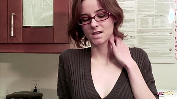 Preview 1 of Drung First - Rude redhead boss takes of her submissive lesbian employee by ramming her with a strapon