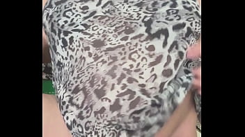 Preview 2 of Nice Young Men Fuck By Milf - Horny Pregnant Maid couldn&#039_t resist ang started showing her Big Boobs and Hairy Pussy on camera when she was home alone