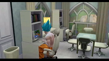 Preview 1 of Ngentot Hadiah Ulang Tahun - Dragon Ball Porn Epi 20 Hentai Vegeta se Folla a Hermosa Esposa Chichi al Lado de su Amigo y Marido y Cornudo Netorare