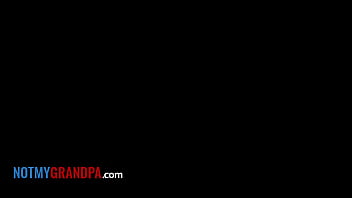 Preview 1 of Xoxoxo Traitement - NotMyGrandpa - Perv Stepgrandpa Made Stepdaughter Ride His Cock Before She Could Ride His Car