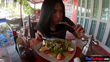 Preview 1 of 2017 Sissy - ThaiSwinger.me - Petite Asian teen with nice big boobs fucked so hard by a white client