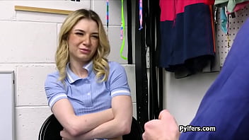 Preview 1 of Hot Xxx Balak - Suspect with freckles fucked hard on the office desk
