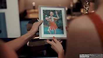 Preview 1 of Nenek Vs Negro - Coach shares a cheerleader with husband