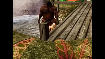 Preview 2 of Techer And Studants Xxnx Com - wife on safari gets fucked by huge african tribesman bull