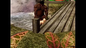 Preview 3 of Techer And Studants Xxnx Com - wife on safari gets fucked by huge african tribesman bull