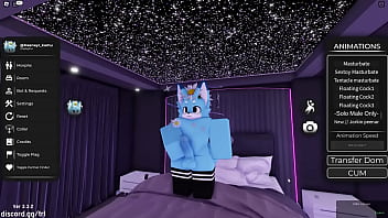 Preview 1 of Hound Postion - Roblox Furry Gay se masturba pensando en ti...
