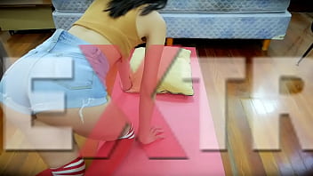 Preview 1 of Vallage Anty Sex - Huge Ass Babe Getting Deep Fisted In Her Pussy