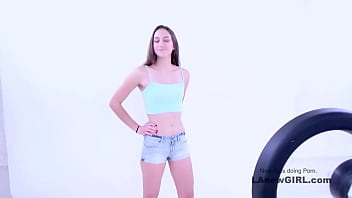 Preview 1 of X Nxx Videos Porn - Cute brunette model gets fucked in a modeling audition