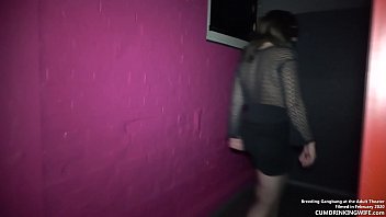 Preview 1 of Nude Xxx Tube Zar Net Com - Late night breeding gangbang at the adult theater