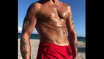 Preview 2 of Boss Sex Sctri - THE BEACH BODY PORN STAR
