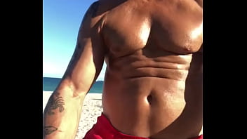 Preview 1 of Boss Sex Sctri - THE BEACH BODY PORN STAR