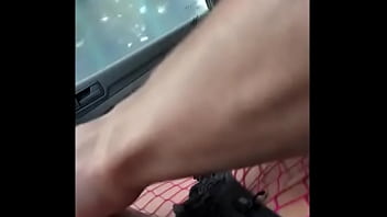 Preview 3 of Gqcpklark - Amateur Crossdresser flashing truckers on the highway