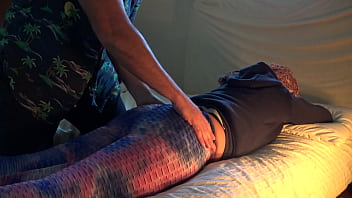 Preview 2 of Hermonia Kelponia - A horny Turkish muslim cuckold wife has sex with her masseur