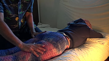 Preview 1 of Hermonia Kelponia - A horny Turkish muslim cuckold wife has sex with her masseur