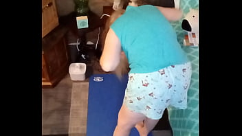 Preview 1 of Xhot Sexy Bf - Early Morning Naked Yoga With Hot Milf!