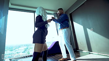 Preview 2 of Granny Indian Aunty - A Jujutsu Kaisen Parody: Nanami VS Gojo ft Jasmine Teaa