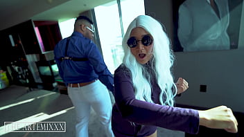 Preview 3 of Granny Indian Aunty - A Jujutsu Kaisen Parody: Nanami VS Gojo ft Jasmine Teaa